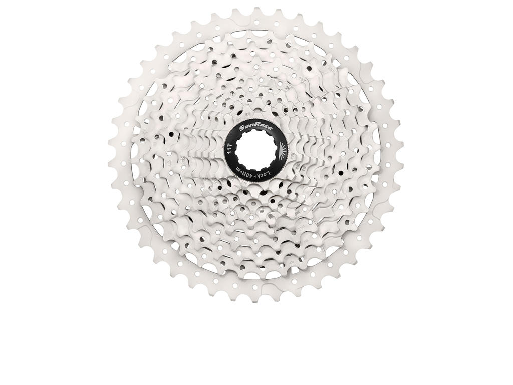 Csms3   Kassette 10 Gear   11 40 Tands   Mtb   Til Shimano Eller Sram   Metallic fra Sunrace