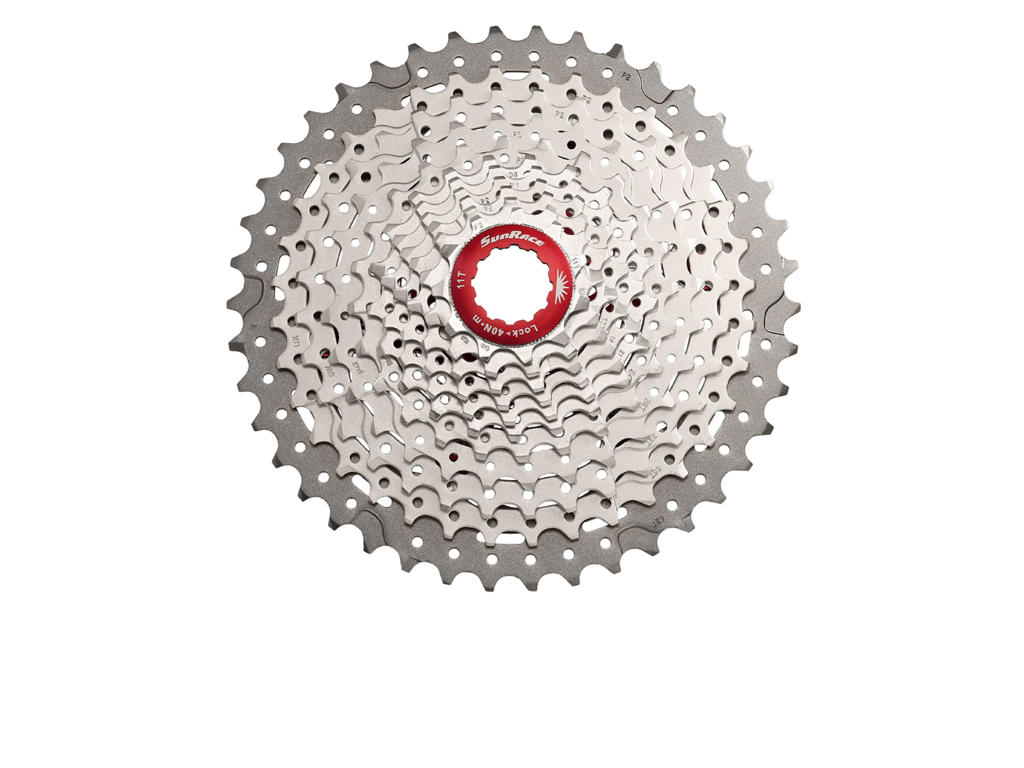 Csmx8   Kassette 11 Gear   11 46 Tands   Mtb   Til Shimano Eller Sram   Metallic fra Sunrace