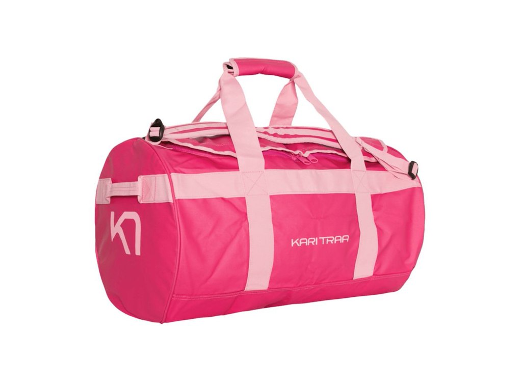 Traa Duffel Bag 50l   Bright Pink   One Size fra Kari Traa