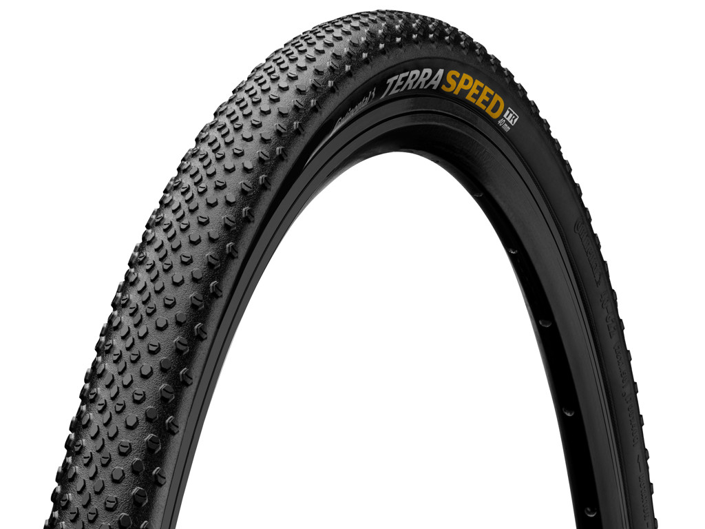 Terra Speed Protection   Gravel Foldedæk   700 X 35c (35 622)   Sort fra Continental