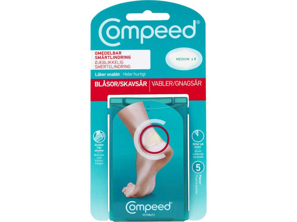 Vabel Medium   5 Stk. fra Compeed
