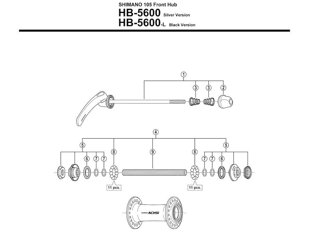 Shimano 105   Konus Til Fornav Hb 5600 fra Pro