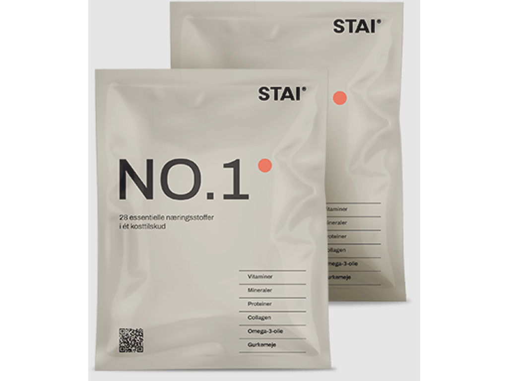 No.1 M  Sød Smag   Kosttilskud    30 X 15 G fra Stai
