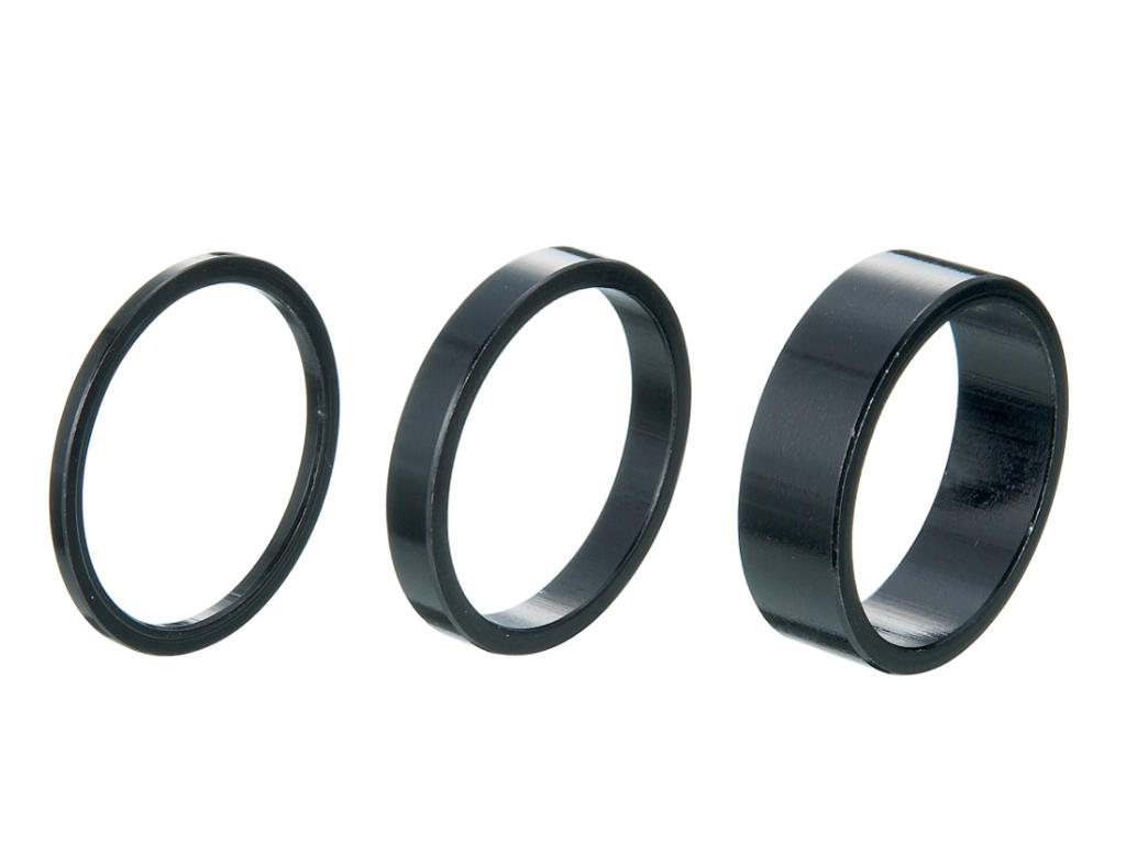 Spacer Sort Alu Profil 1 1 8" fra Diverse