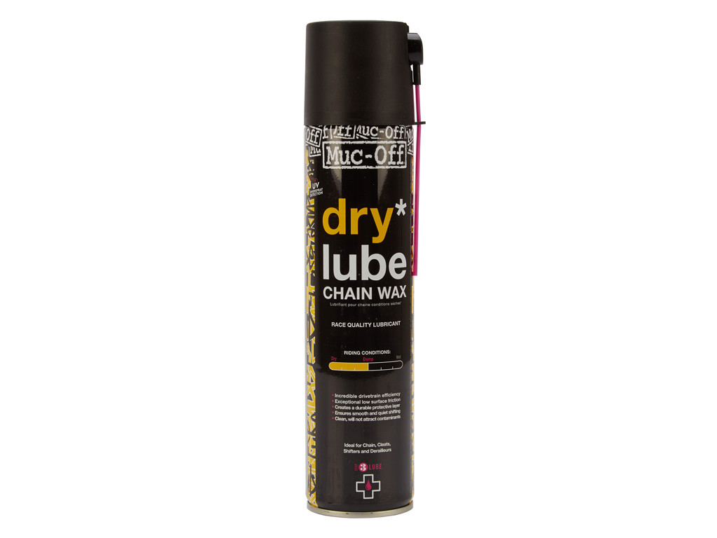 Muc Off Dry Lube   Kædevoks Spray   400 Ml fra Muc-off
