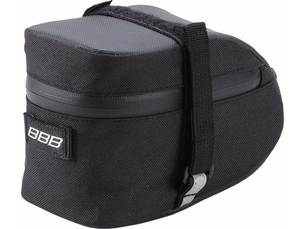 Easypack M   Sadeltaske Med Velcro   Vandtæt   Sort fra Bbb