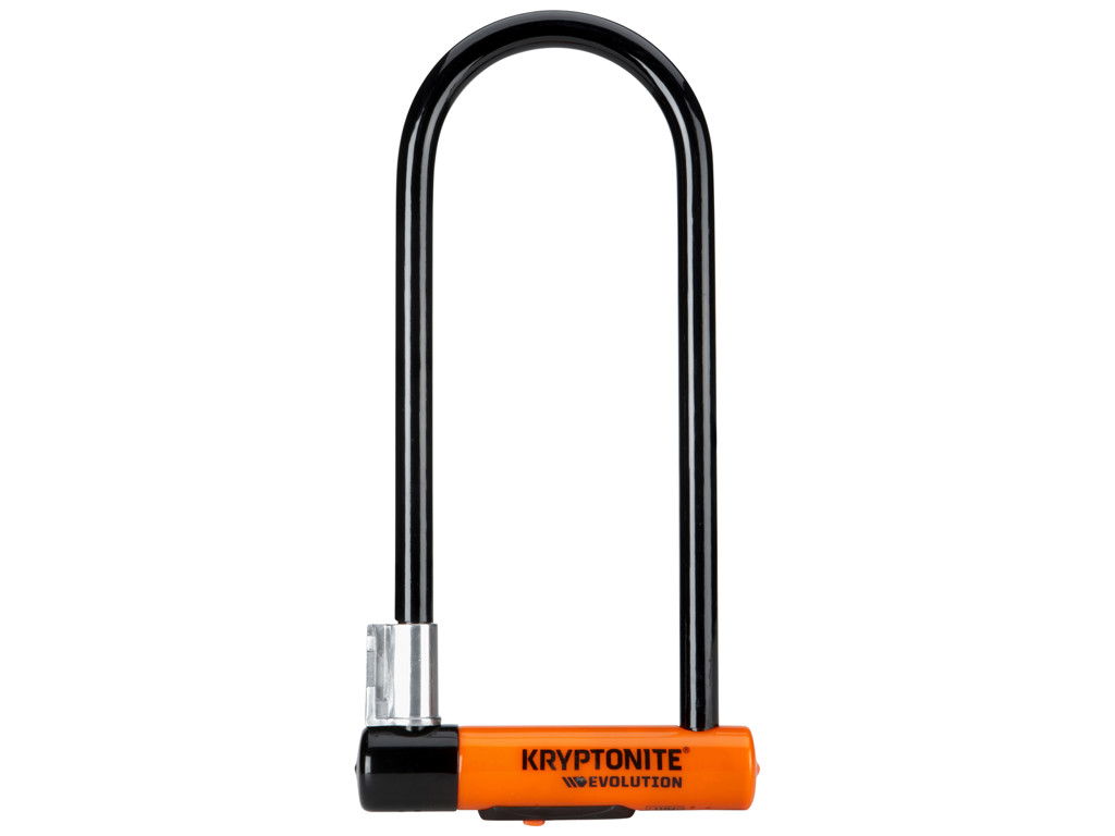 Bøjlelås   Evolution Series 4   U Lock Lang Bøjle   Flexframe fra Kryptonite