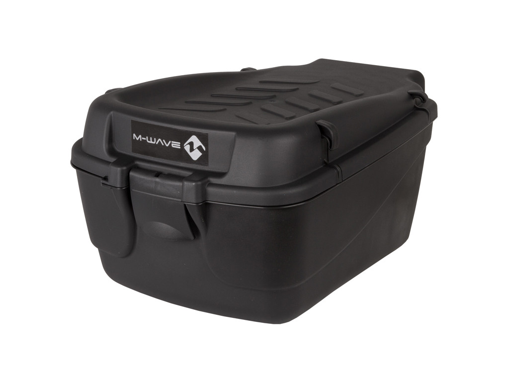M Wave Amsterdam Easy Box L Xl   Boks Til Bagagebærer   Hård Plast   Sort   Str. 18 Liter fra M-wave