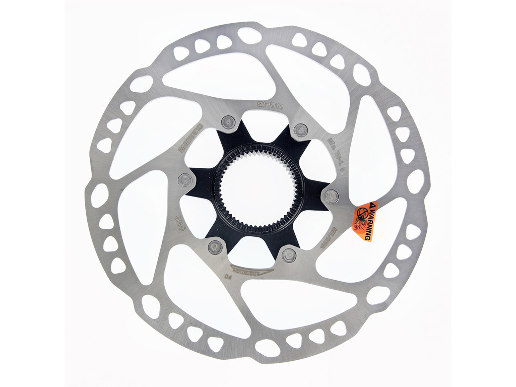 Rt64   Rotor Med Magnet Og Lock Ring   160mm Til Center Lock Int fra Shimano