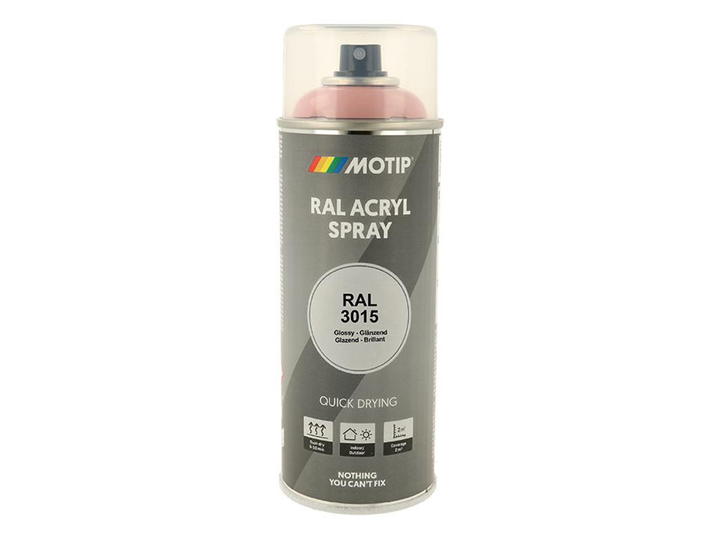 Ral 3015   Lak   High Gloss Light Rosa fra Motip