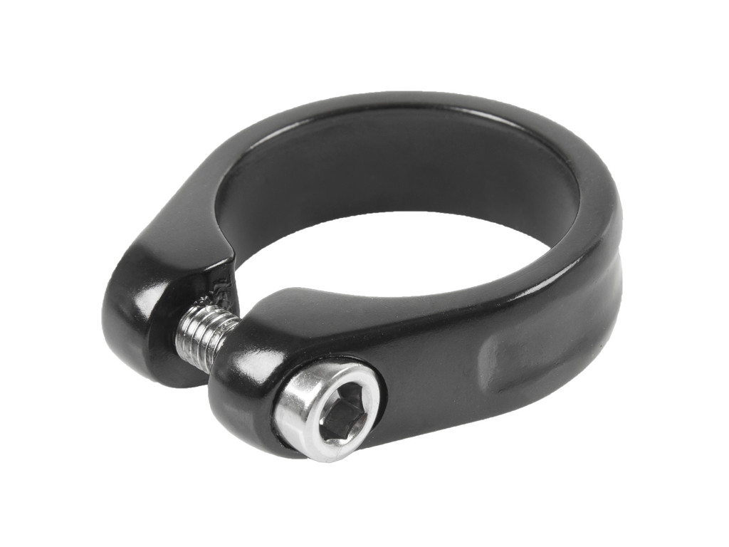 M Wave Clampy   Sadelrørs Klampe   Aluminium   Crmo Skrue   Sort   Str. 34.9 Mm fra M-wave