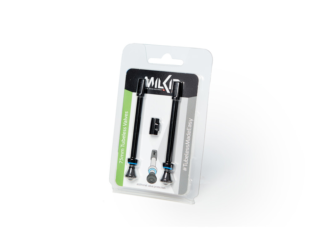 Valve Pack   2x 75 Mm Tubeless Ventiler fra Milkit