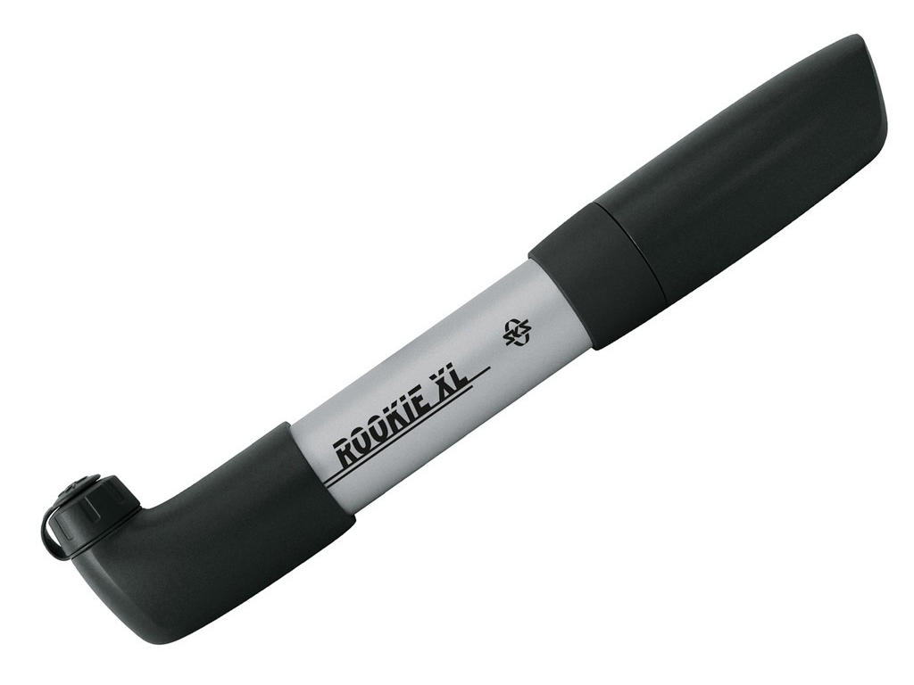 Minipumpe   Rookie Xl Med Klipholder. Sølv Sort. fra Sks
