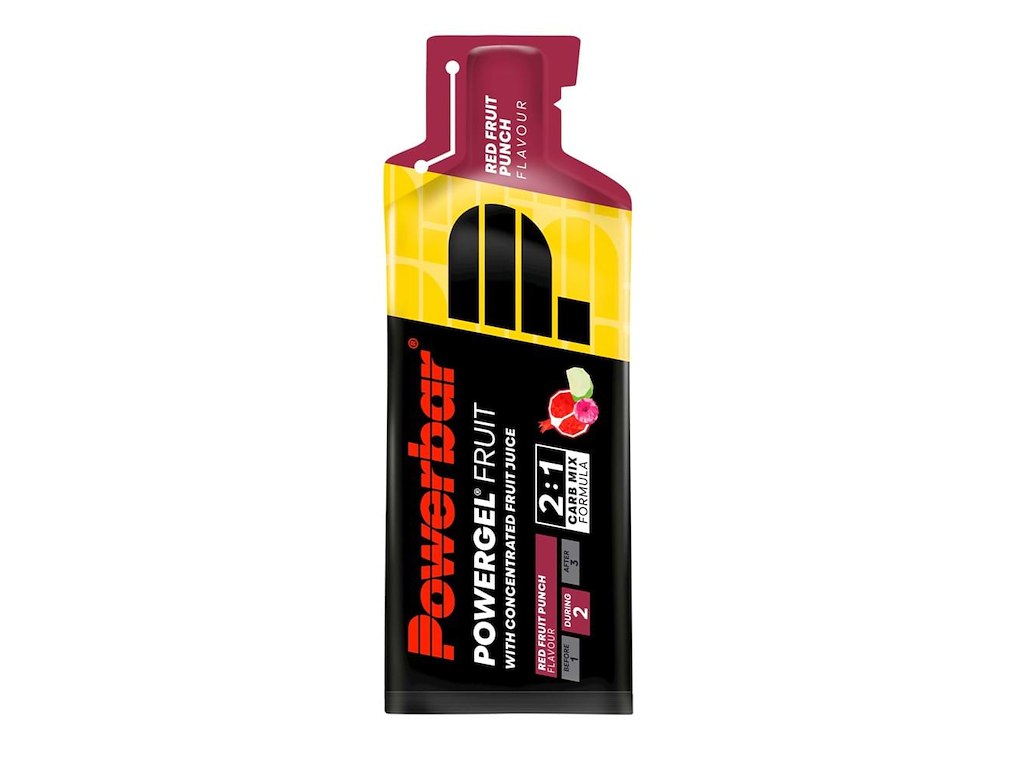 Powergel Frugt   Rød Bærblanding 41 Gram fra Powerbar