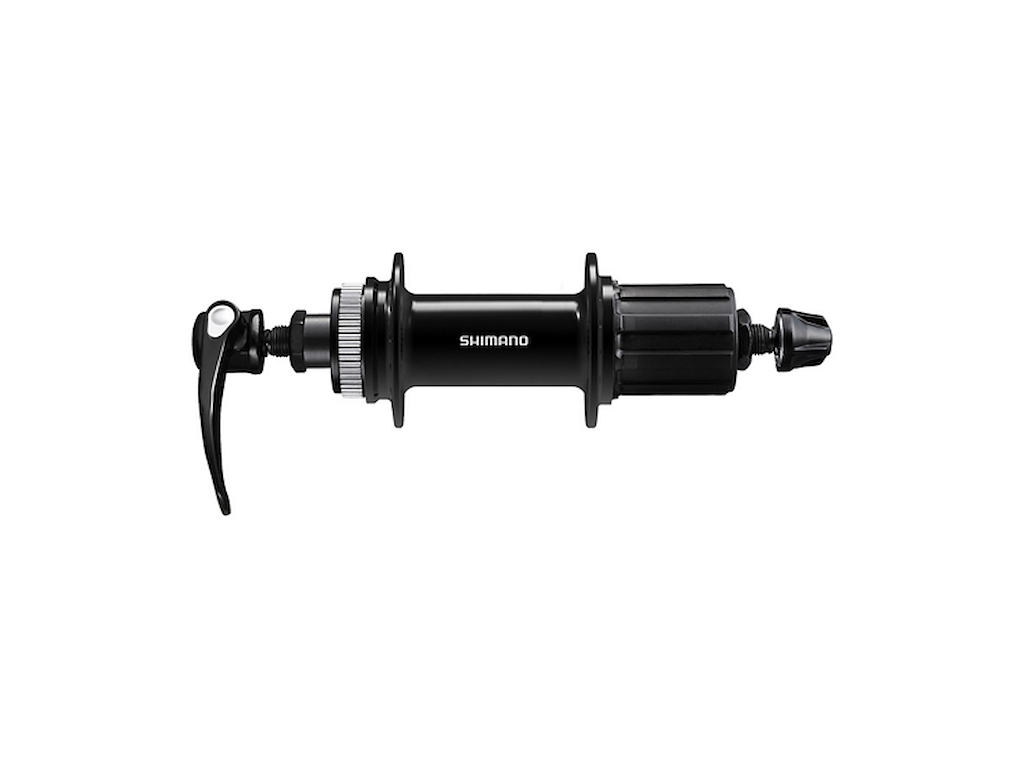 Cues   Bagnav Qr Til Disk Center Lock Og  8 11 Speed   141mm Bred   Til 32 Eger   Fh Qb400 fra Shimano
