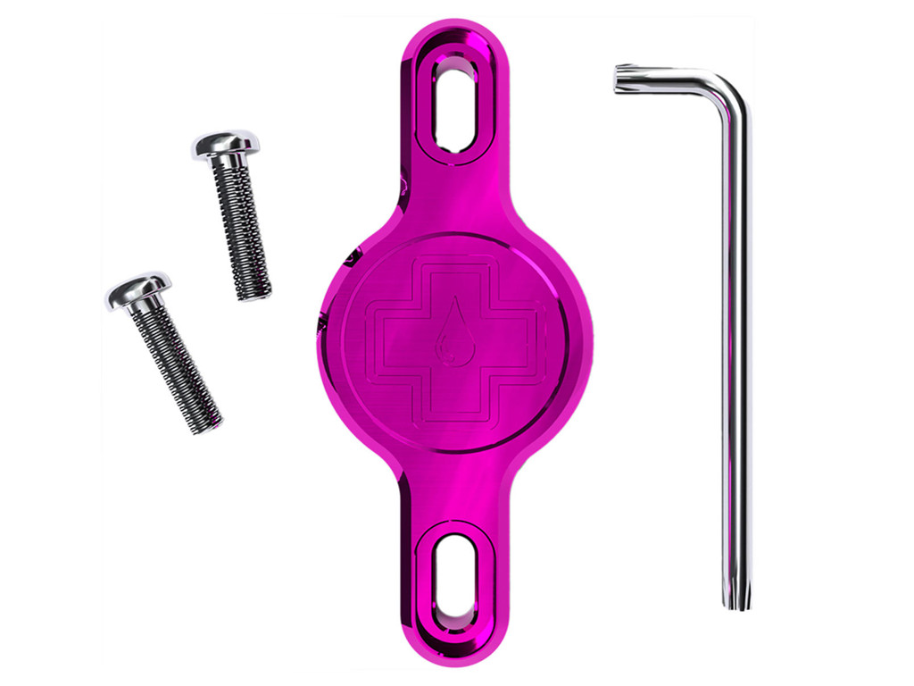 Muc Off Secure Tag Holder 2.0   Til Apple Airtag   Montering Ved Flaskeholder   Pink fra Muc-off