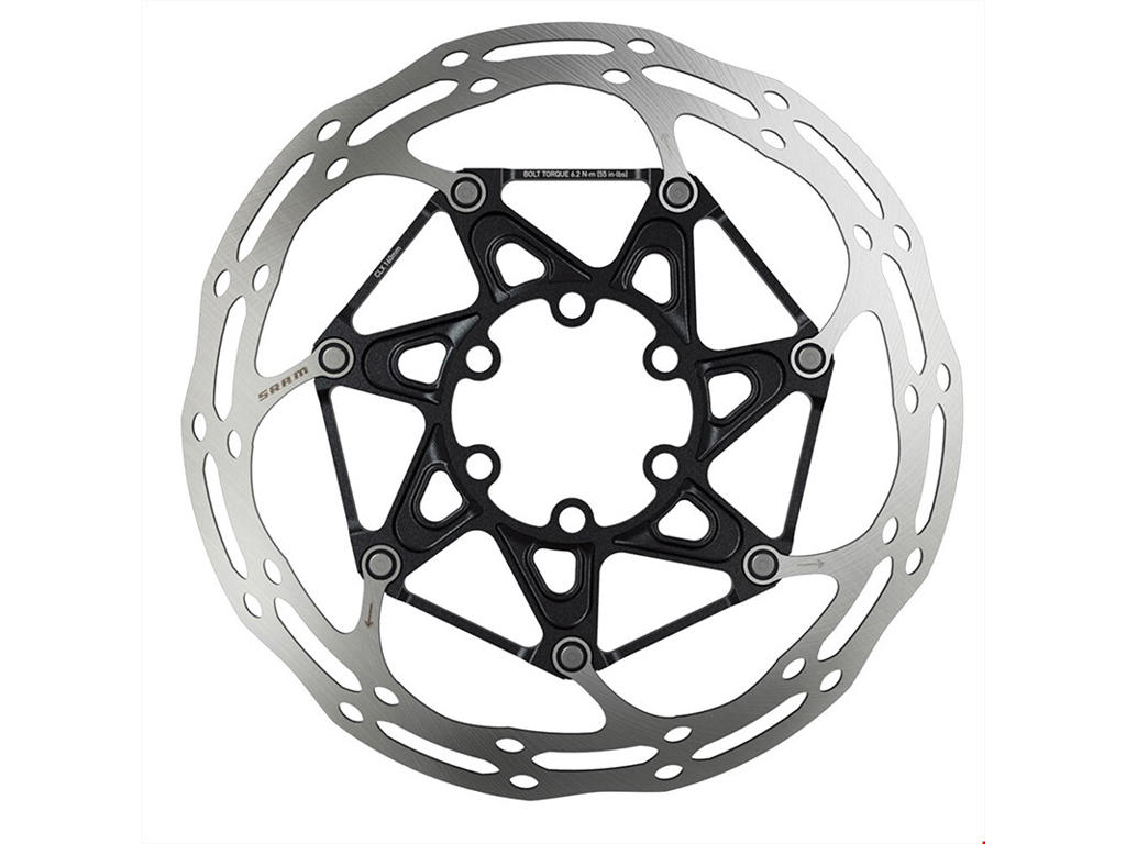 Centerline X   Rotor 180mm Rounded   6 Bolte I Stål fra Sram