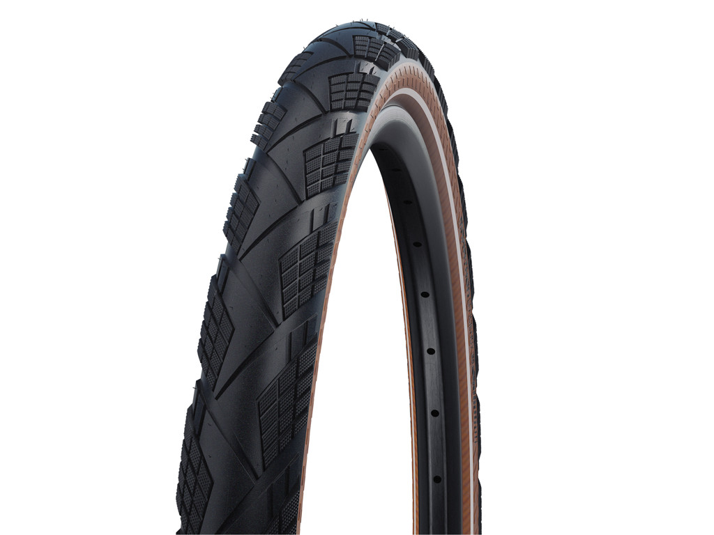 Marathon Efficiency Evo   Addix V Guard   Foldedæk   28x2,15 (55 622)   Transp. Refleks fra Schwalbe