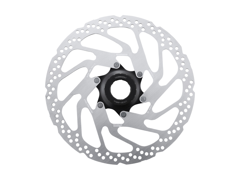 Altus   Rotor For Skivebremse 203mm Til Center Lock   Sm Rt30 fra Shimano