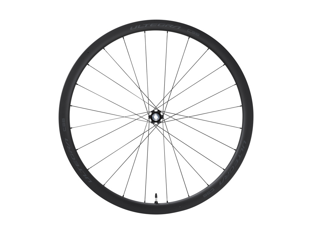 Ultegra C36   Forhjul Carbon 700c   Tubeless   Disc   E Thru fra Shimano