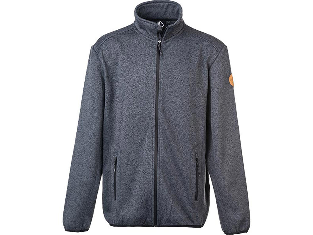 Sampton   Fleecejakke   Dark Grey Melange   Str. S fra Whistler