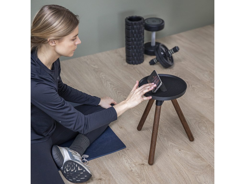 Core Table   Bord Til Smartphone & Flaske   Smoked Oak fra Tons