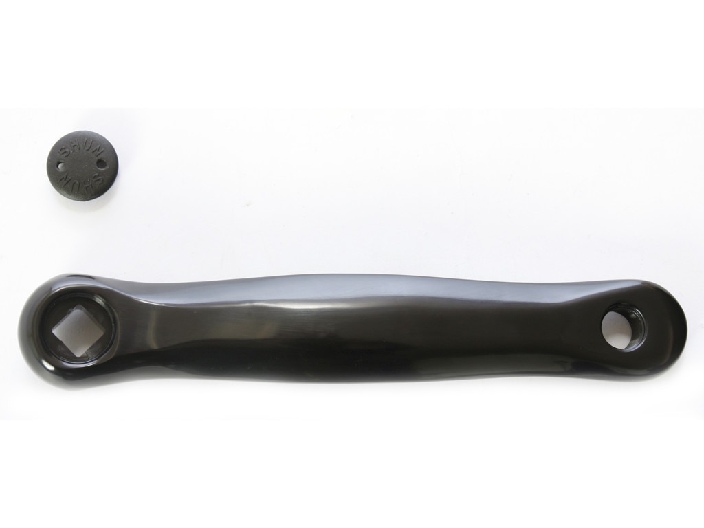 Pedalarm Venstre I Aluminium 170 Mm Lang   Sort fra Diverse