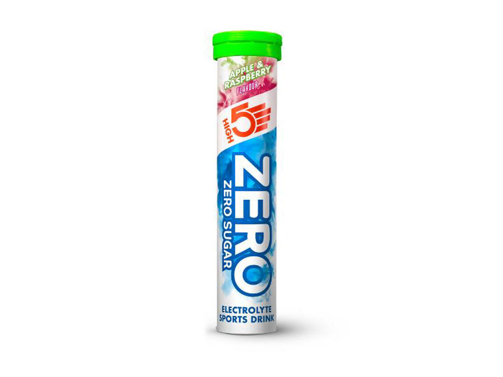 Zero Tabs   Elektrolyt Tabs   æble Hindbær   1x20 Stk. fra High5