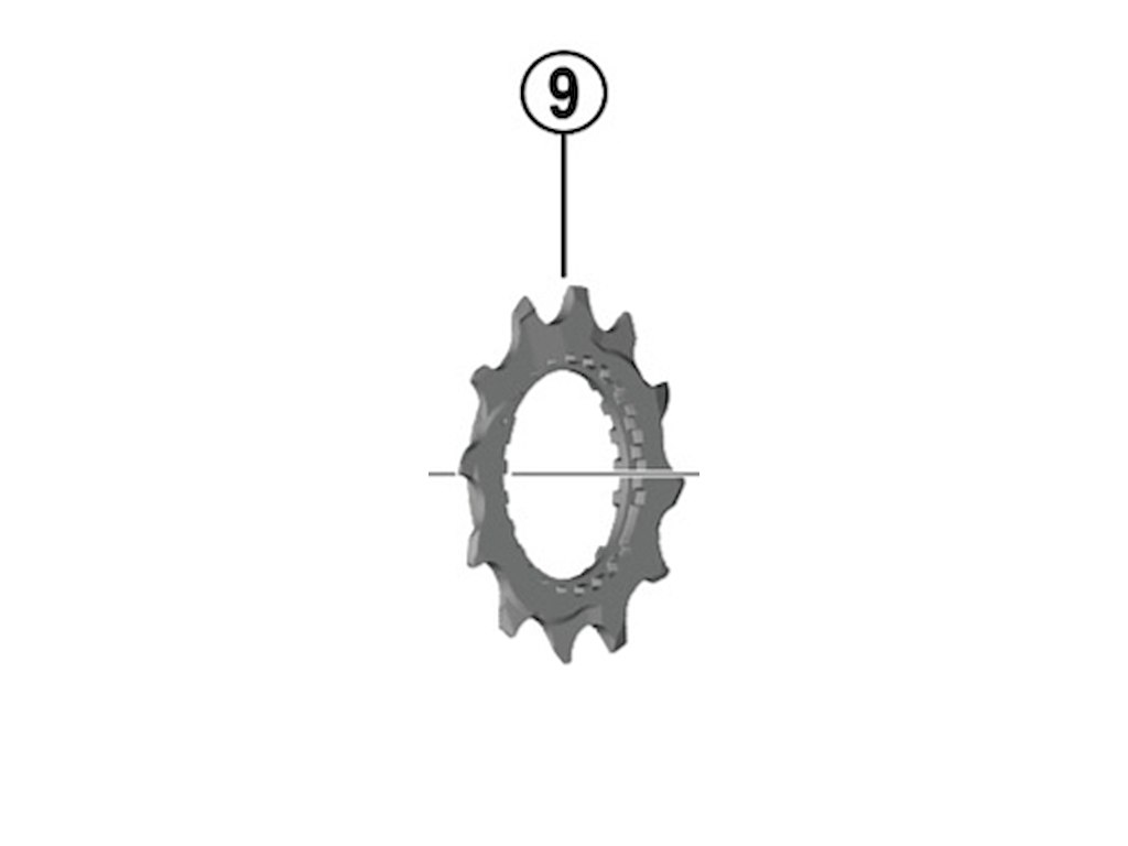 Xtr M9200 Klinge 12 Tands Til 12 Gears Kassette fra Shimano