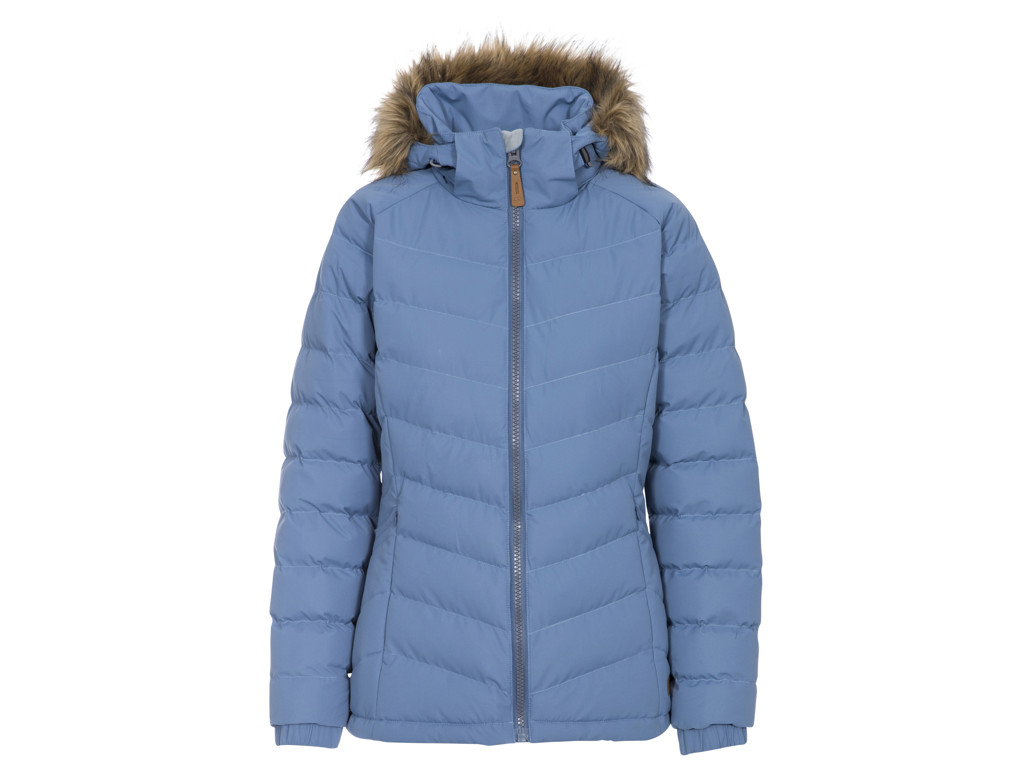 Nadina   Fiberjakke Med Hætte Dame   Denim Blue   Str. Xs fra Trespass