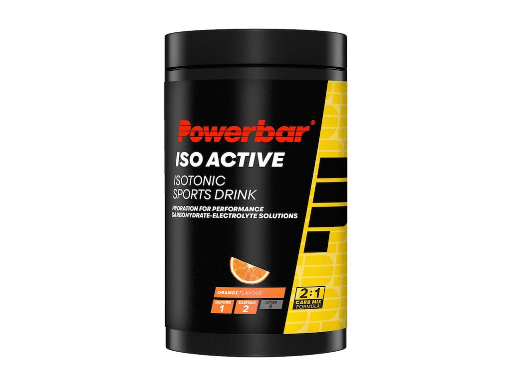 Isoactive   Energidrik   Orange 600 Gram fra Powerbar
