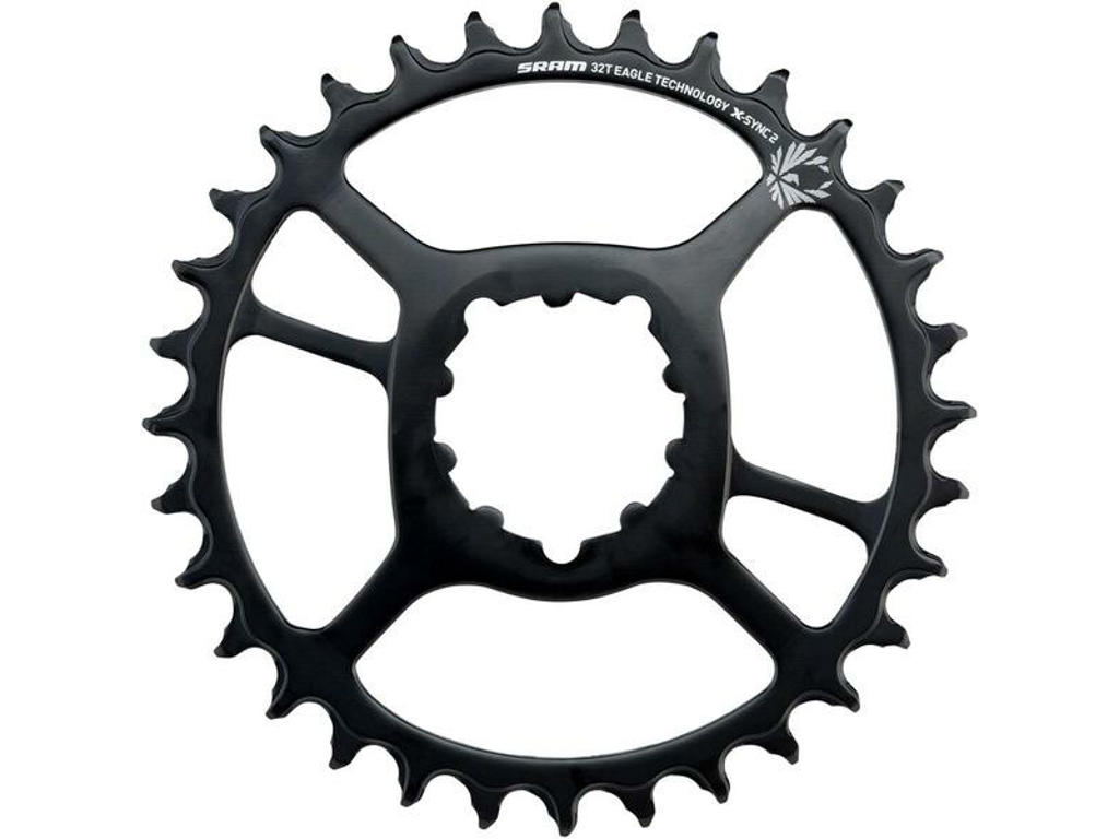 Eagle   Klinge 32 Tands Rund   1 X 12 Gear   Direct Mount   6 Mm Offset   Sort fra Sram