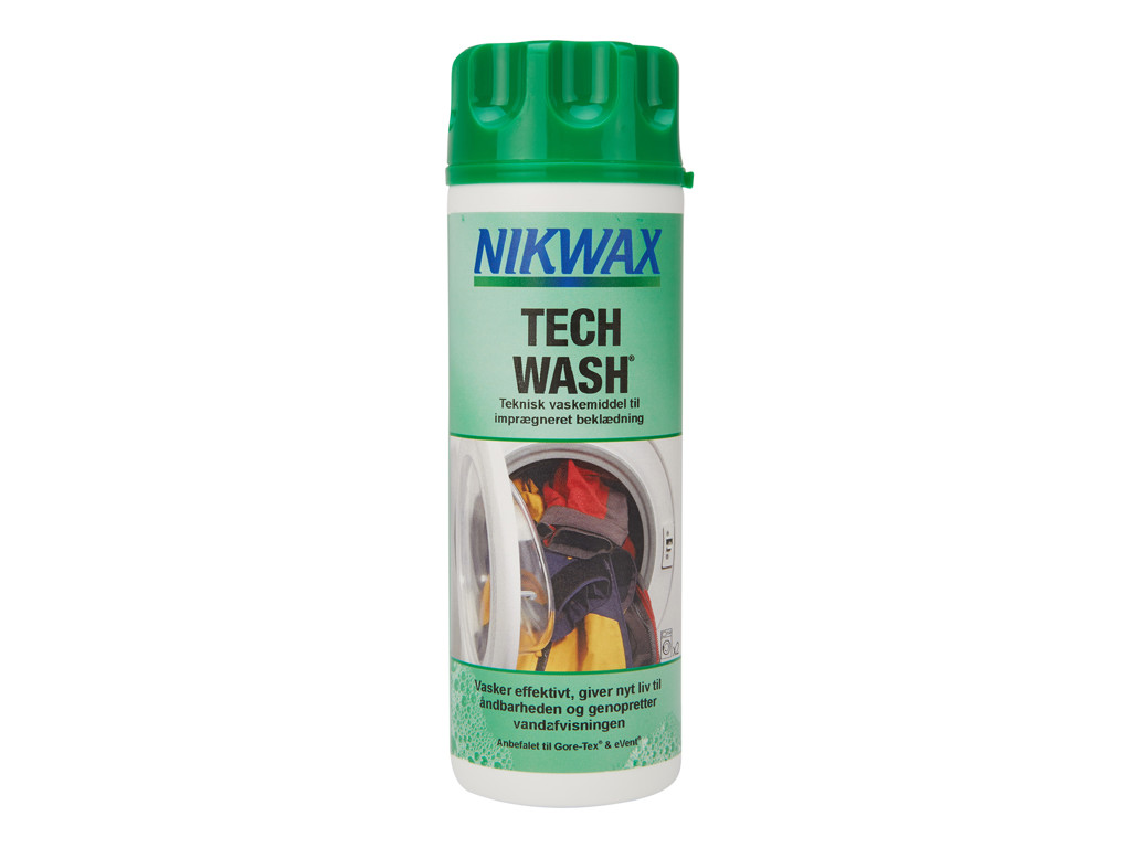 Tech Wash   Vaskemiddel Til Vandtæt Beklædning   300 Ml fra Nikwax