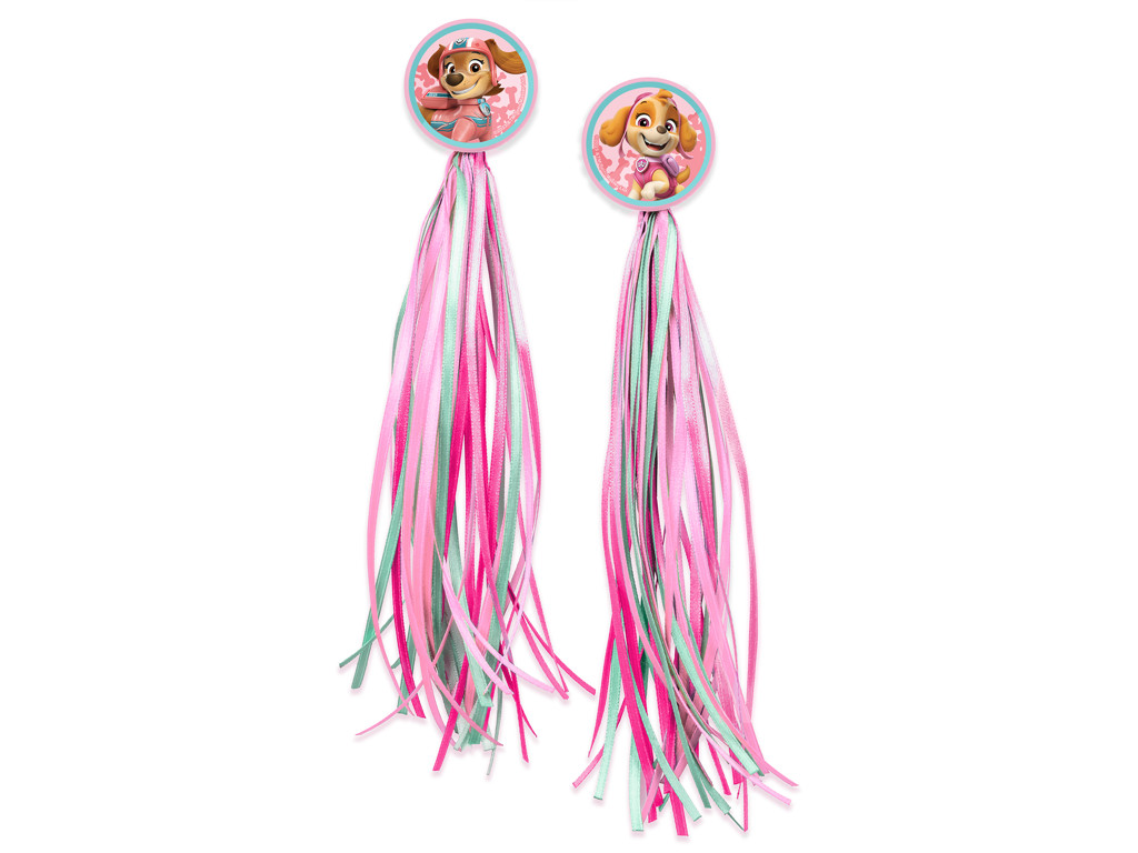 Paw Patrol   Streamers Til Cykelstyr   Pink fra Seven