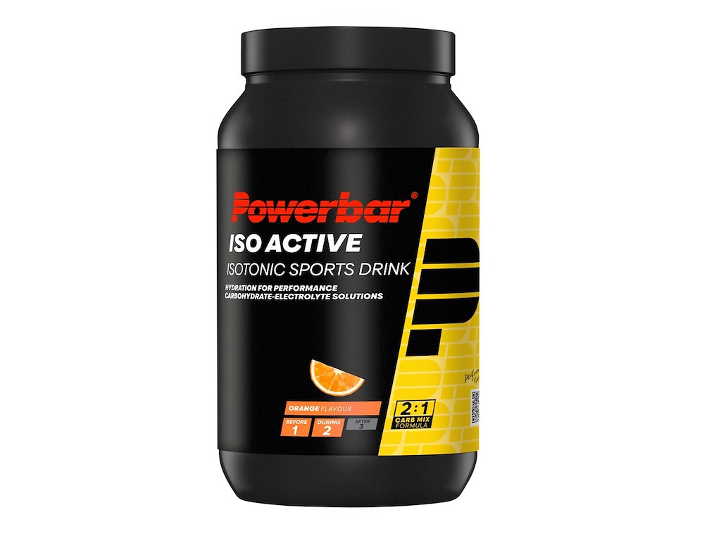 Isoactive   Energidrik   Orange 1.320 Gram fra Powerbar