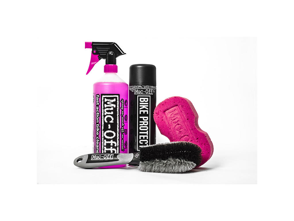 Muc Off Bike Care Essentials Kit   Plejesæt Til Cykler fra Muc-off