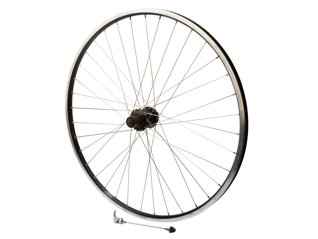 Baghjul 700c 8 10g Sputnik Sort fra Ryde