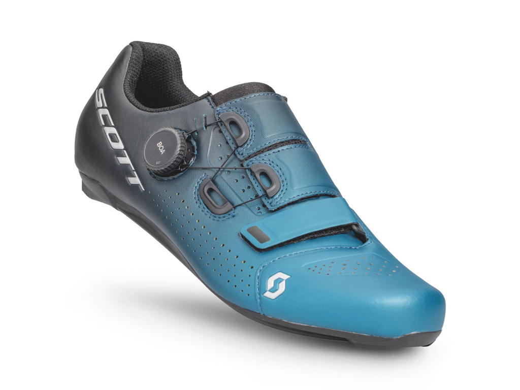 Team Boa   Landevejssko   Fade Metallic Blue   Str. 46 fra Scott