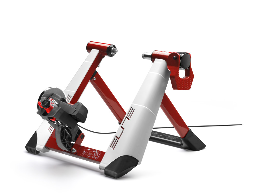 Novo Force Deluxe   Hometrainer Med Tilbehørspakke   Hvid Rød fra Elite