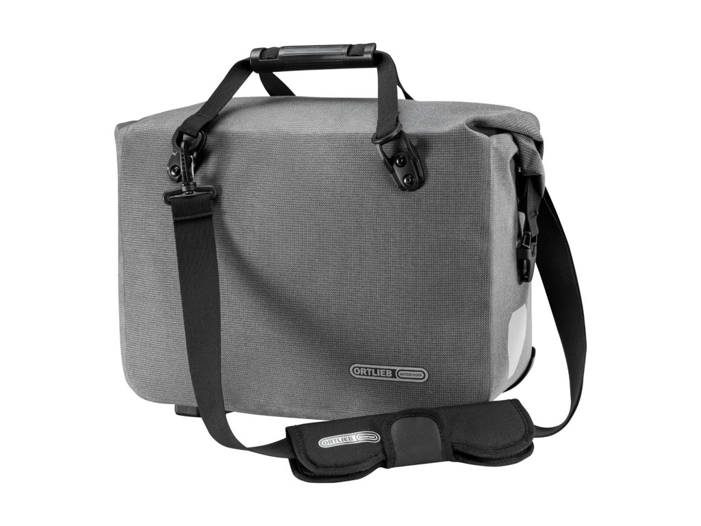 Officebag Urban   Ql2.1   21 Liter   Grå Sort fra Ortlieb
