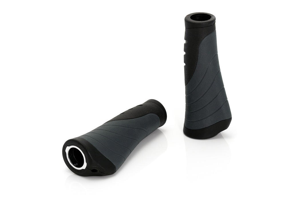 Håndtag Sæt Ergonomisk Sort Grå   135mm Lange fra Xlc