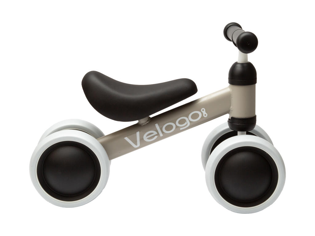 Løbecykel Fra 1 år   4 Hjul   Mat Beige fra Velogo