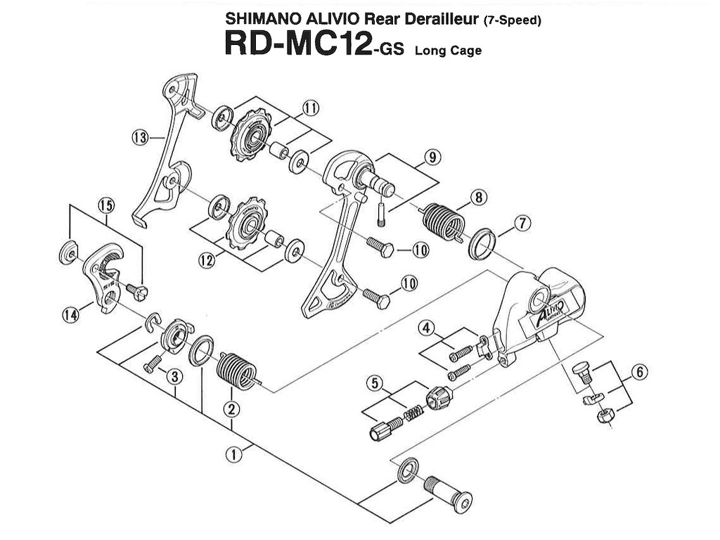 Shimano Kabelbolt Rd Mc12 fra Knog