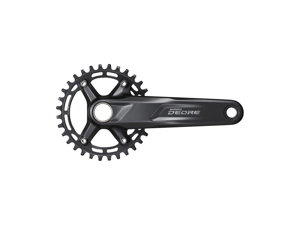 Deore   Kranksæt 1x10 11 Gear   30 Tands   175mm Pedalarme   M5100 fra Shimano