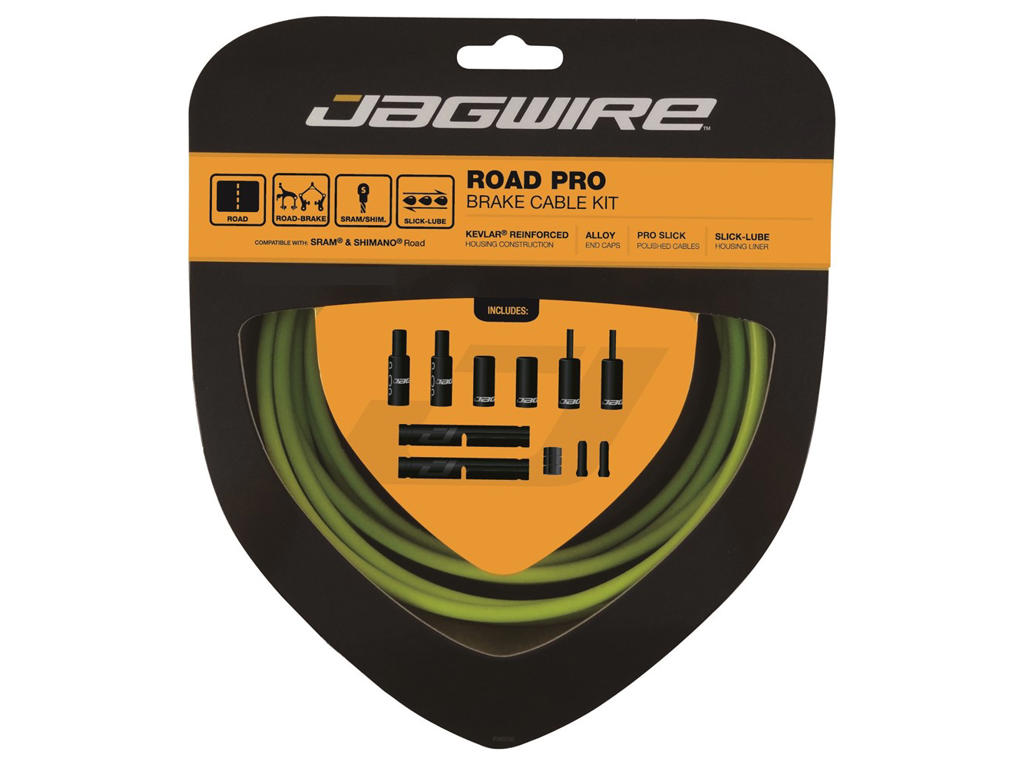Road Pro   Bremsekabel Sæt Til Road   Grøn fra Jagwire