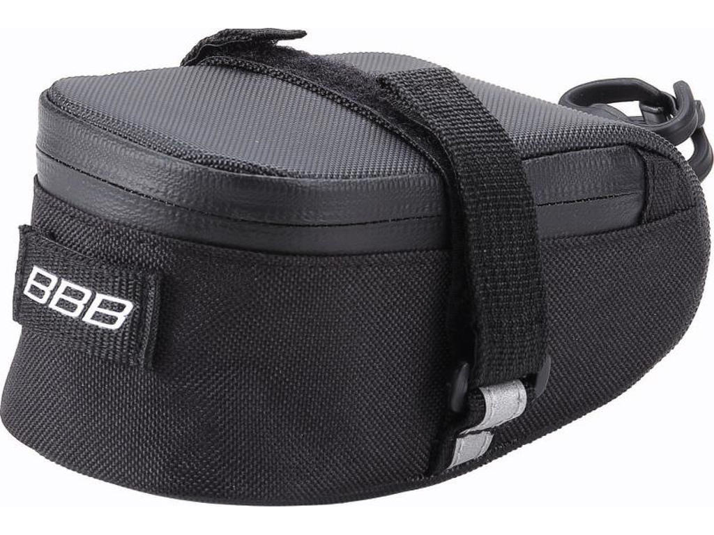 Easypack S   Sadeltaske Med Velcro   Vandtæt   Sort fra Bbb