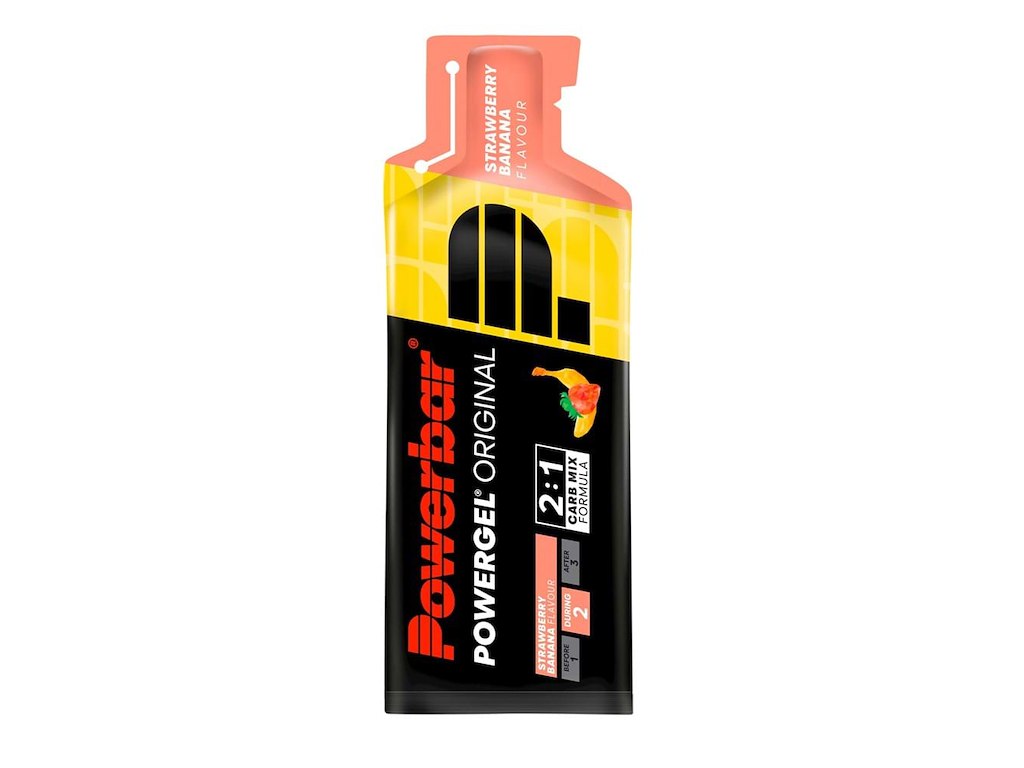 Powergel   Jordbær Banan 41 Gram fra Powerbar