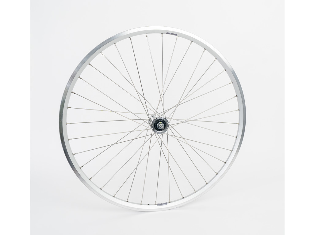 Citybike Forhjul   700c    Zac19 Fælg   Inkl. Rullebremse   Sølv fra Connect