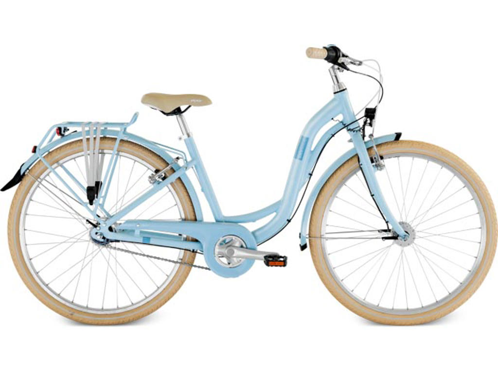 Skyride 26 7   Børnecykel Fra 10 år   Retro Blå fra Puky