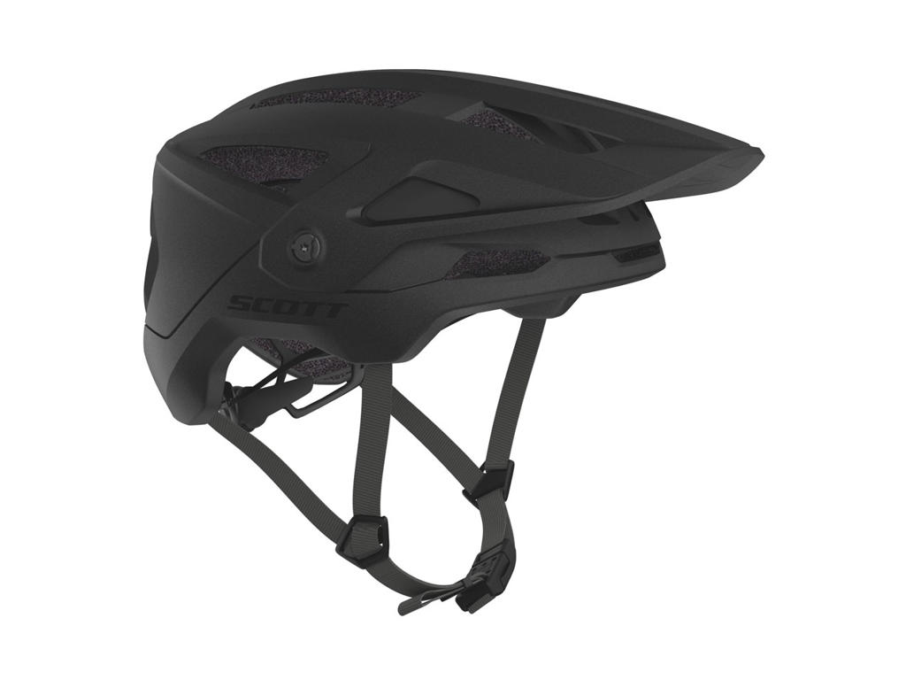 Stego Plus   Cykelhjelm   Stealth Black   Str. 59 61 Cm fra Scott
